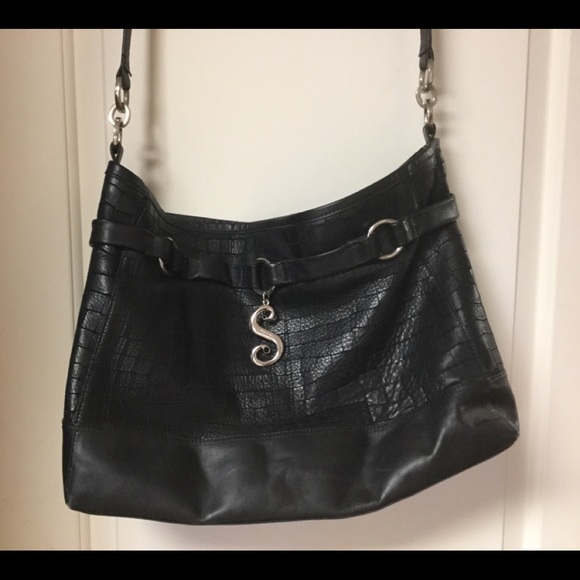 Vintage Nan Large Leather Shoulder Bag EUC - Picture 2 of 6